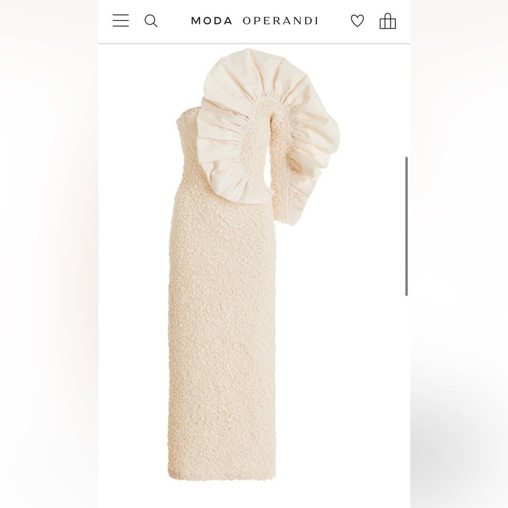 Mara Hoffman Evelyn Cream Dress NWT
